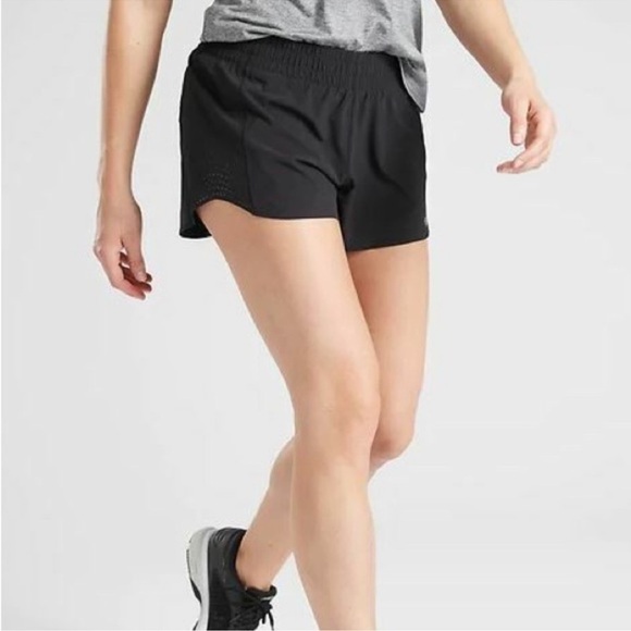 ATHLETA- Hustle 3" Short Black Athletic Training
WorkouT Running Shorts Sz XXS - Picture 3 of 13